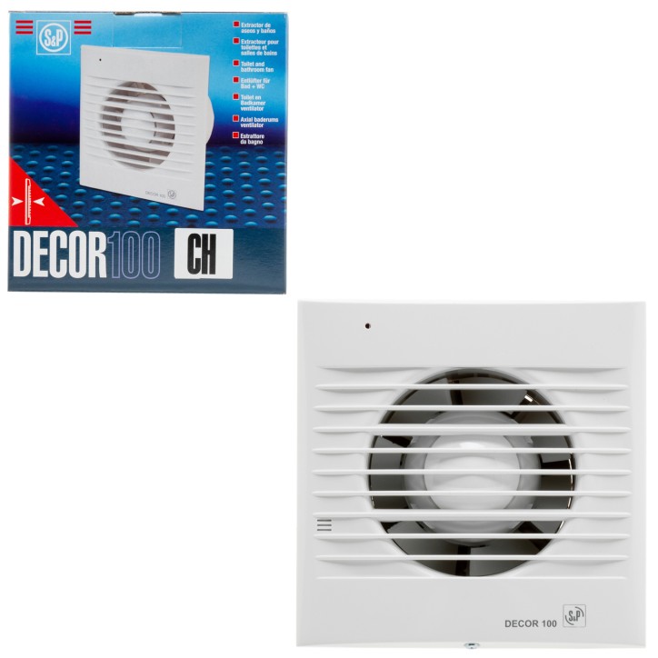 Decor 100CH (230V 50HZ) RE Вентилятор Decor 100CH (230V 50HZ) RE Вентилятор