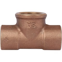 Тройник бронза пайка 35x1/2'x35 ВР, модель 4130g
