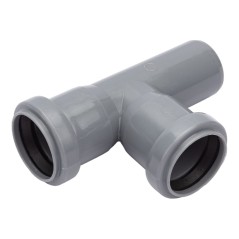Тройник канализационный 87.5 град. 40 х 40