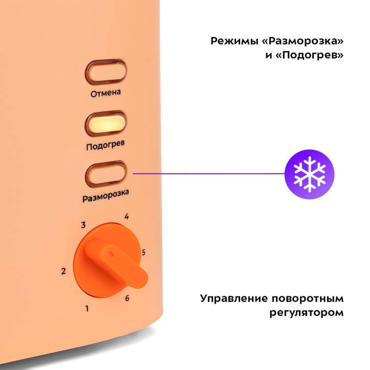 Тостер КТ-6214