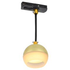 LIGHTING Светильник 4119 декоративный трековый подвесной под лампу GX53 золото IEK