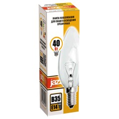 B35 240V 40W E14 clear Jazzway