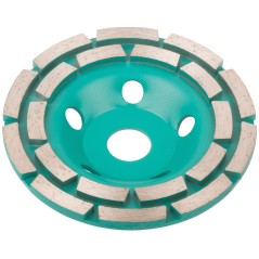 Алмазный шлифовальный диск ''Чашка'', двухрядный, GreatFlex Light, 125X5.0X8.0X22.2 мм