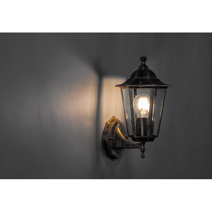 Светильник НБУ-60w вверх Е27 IP44 черное золото