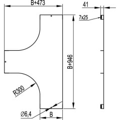 Лоток перфорированный 150х50 L 3000 толщ. 1,2 мм, цинк-ламельный