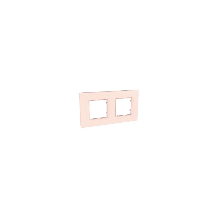 Unica-Quadro Рамка 2 поста розовый жемчуг