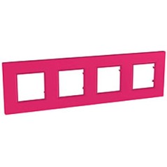 Unica Quadro Рамка 4 поста малина