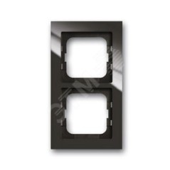 AXCENT Рамка 2 поста chateau-black
