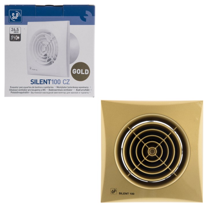 SILENT-100 CZ GOLD (220-240V 50HZ) RE Вентилятор,