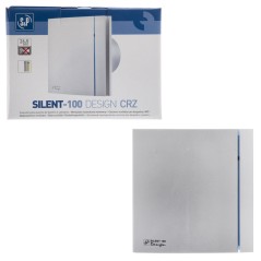 SILENT-100 CRZ SILVER DESIGN-3C (220-240V 50HZ) RE Вентилятор,