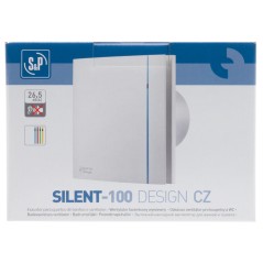 SILENT-100 CZ RED DESIGN-4C (220-240V 50HZ) RE Вентилятор,