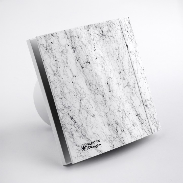 SILENT-100 CZ MARBLE WHITE DESIGN-4C (220-240V 50HZ) RE Вентилятор,