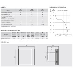 SILENT-200 CZ CHAMPAGNE DESIGN-4C (220-240V 50HZ) RE Вентилятор,