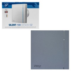 SILENT-100 CZ STONE GREY DESIGN-4C (220-240V 50HZ) RE Вентилятор,