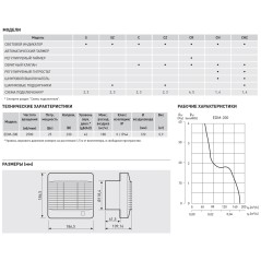 EDM 200 S (220-240V 50HZ) RE Вентилятор,