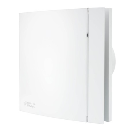 SILENT-100 CRZ MATT WHITE DESIGN-4C (220-240V 50HZ) RE Вентилятор,