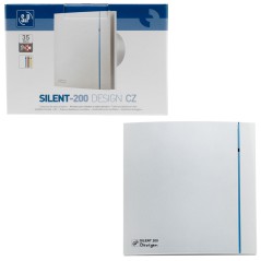 SILENT-200 CZ SILVER DESIGN-3C (220-240V 50HZ) RE Вентилятор,