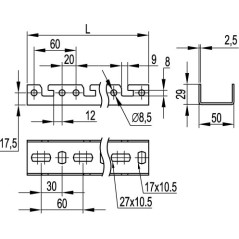 Розетка скрытой установки IP67 125A 3P+E 400V