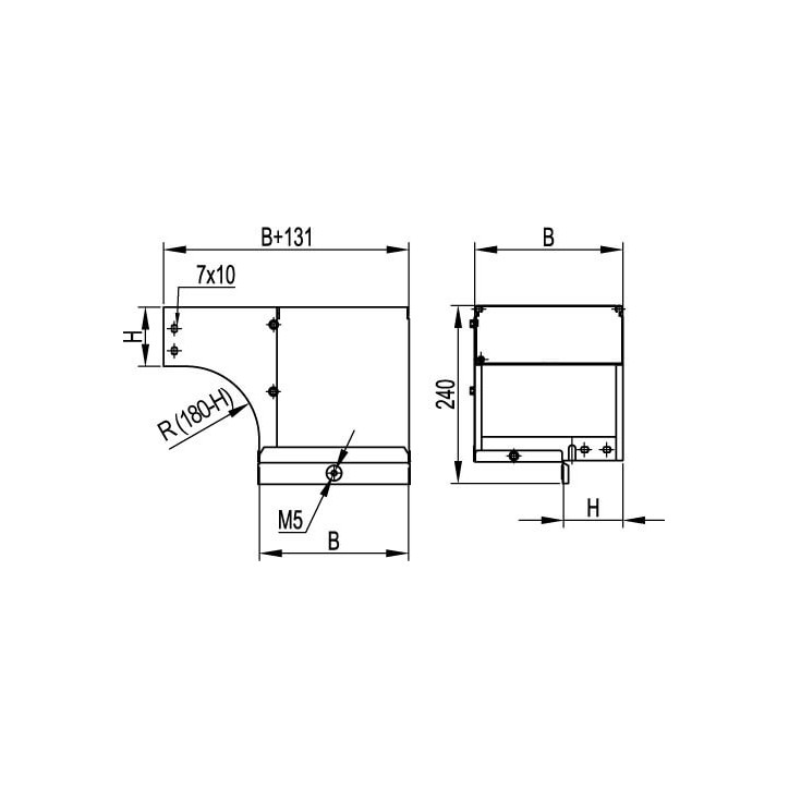 Розетка кабельная IP67 32A 3P+E+N 400V