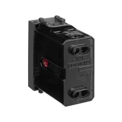 Avanti Звонок модульный, , Черный матовый, 1 модуль