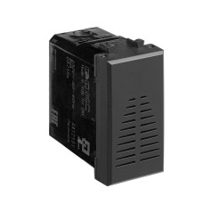 Avanti Звонок модульный, , Черный матовый, 1 модуль