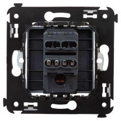 Avanti Инвертор одноклавишный в стену Закаленная сталь (Переключатель сх.7)