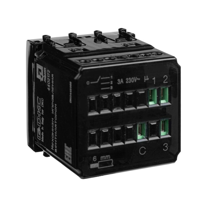 Механизм управления вентиляторами 'Черный квадрат' Avanti, 2 мод Механизм управления вентиляторами 'Черный квадрат' Avanti, 2 мод