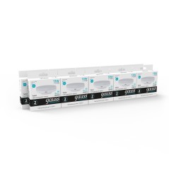 Лампа светодиодная LED 13 Вт 920 лм 4100К таблетка нейтральный GX53 AC 220В Elementary Gauss