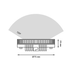 Лампа светодиодная LED 8 Вт 760 лм 6500К таблетка холодный GX53 AC 220В Black Gauss