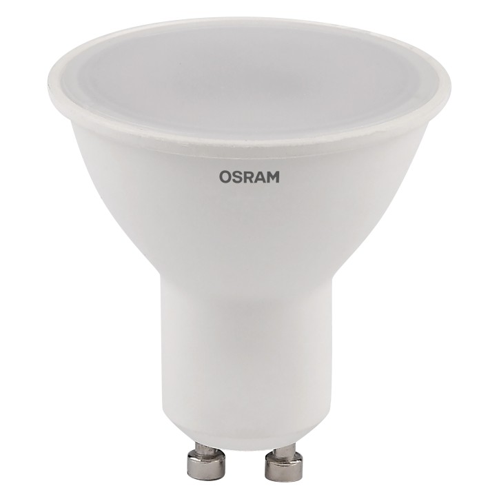 Лампа светодиодная OSRAM LED Value PAR16, 800лм, 8Вт (замена 75Вт), 4000К (нейтральный белый свет). Цоколь GU10, колба PAR16. Ис