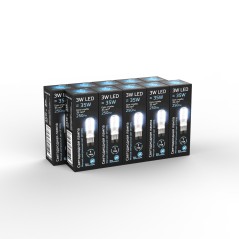 Лампа светодиодная LED 3 Вт 240 Лм 4100К белая G9 капсула 220 В силикон Black
