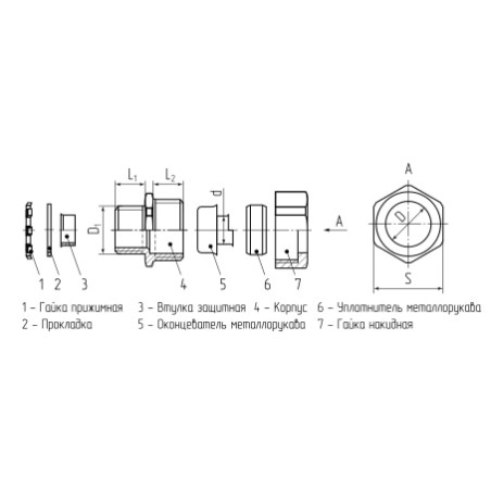 Муфта вводная ВМ 10