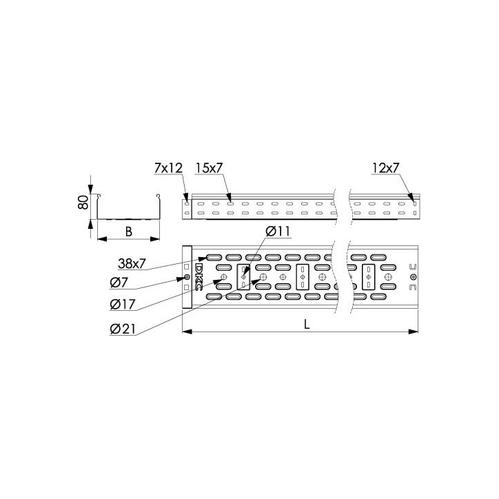 Монтажный комплект муфта металлорукав-коробка DN 26, М32х1,5, наружная резьба