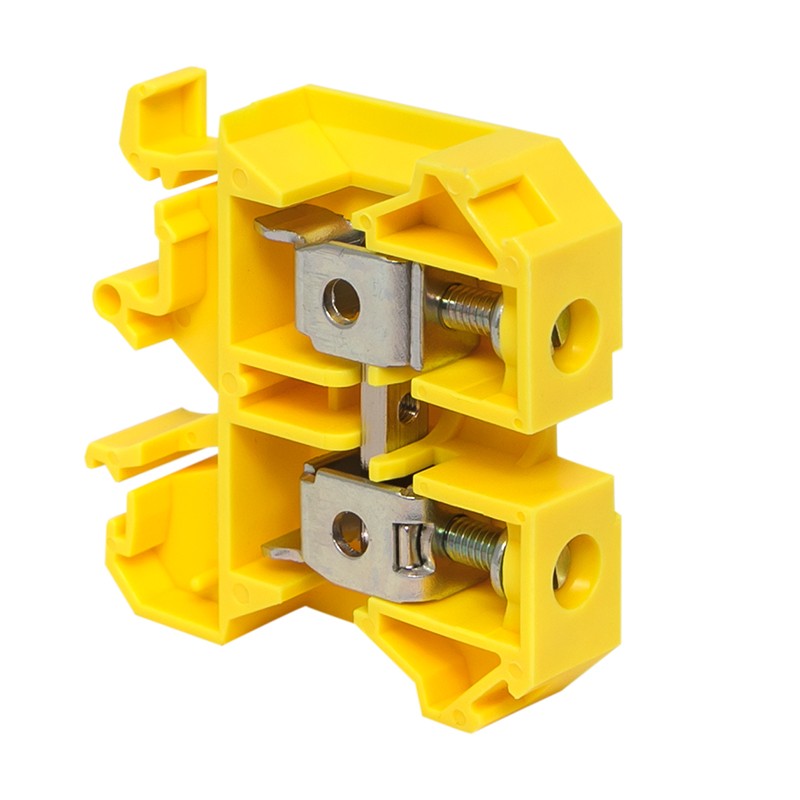 Колодка клеммная JXB-10/35 желтая EKF