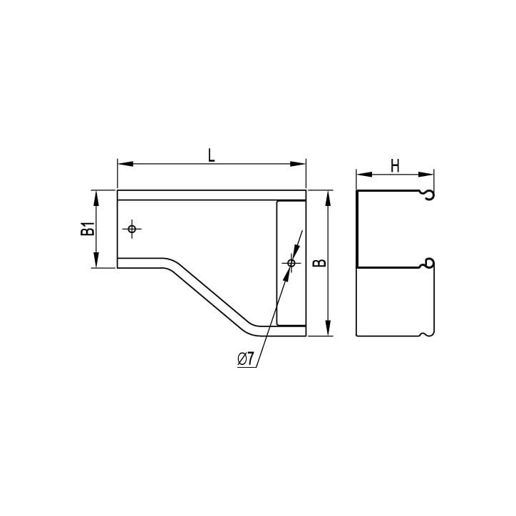 Муфта металлорукав-коробка DN 35 с уплотнением кабеля, IP68, М40х1,5, д.20 - 27мм