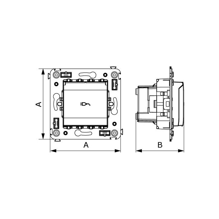 Муфта металлорукав-коробка DN 15 с уплотнением кабеля, IP68, М12х1,5, д.5 - 9мм