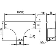Переходник M32x1.5 наружная резьба/ M40x1.5 внутренняя резьба