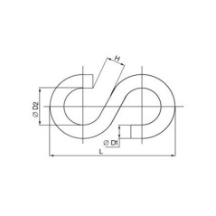 Крюк тип «S» 6