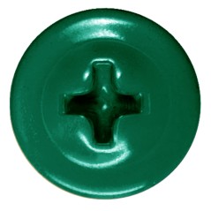 Саморез металл/металл 4.2х19 пресс-шайба острый RAL6029