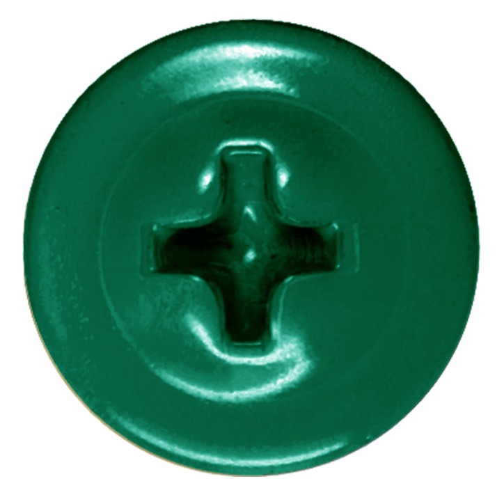 Саморез металл/металл 4.2х25 пресс-шайба острый RAL6029 Саморез металл/металл 4.2х25 пресс-шайба острый RAL6029