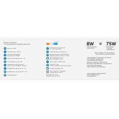 Светильник светодиодный ДБП 8 Вт 700 лм 6500К AC 220В Белый IP65 круг D140х48мм Пластик ЖКХ Elementa