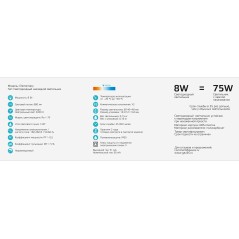 Светильник светодиодный ДБП 8 Вт 680 лм 4000К AC 220В Белый IP65 круг D140х48мм Пластик ЖКХ Elementa