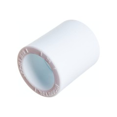 Муфта полипропиленовая PPR 40мм белая