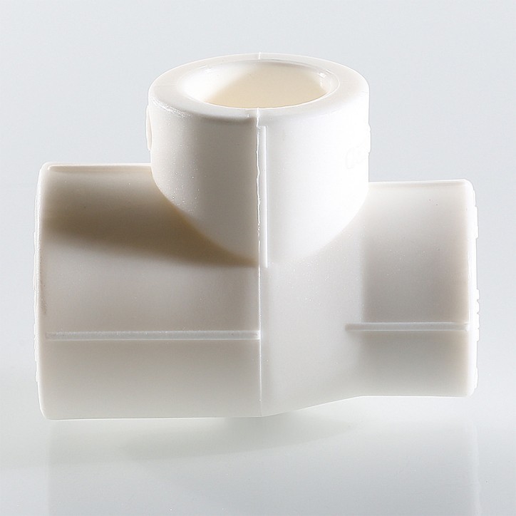 Тройник переходной 50x20x50 мм полипропиленов й PPR белый