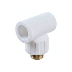 Тройник полипропиленовый PPR комбинированный НР 25x3/4'