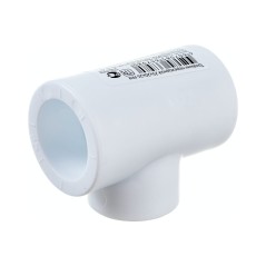 Тройник полипропиленовый PPR переходной 25х20х25мм белый