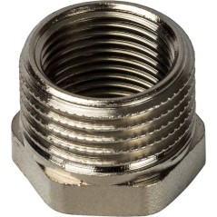 Футорка никелированная 1/2X3/8