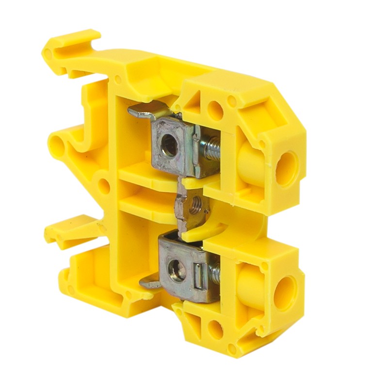 Колодка клеммная JXB-6/35 желтая EKF