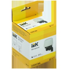 Фотореле ФР 604 максимальная нагрузка 3300ВА IP66 белый IEK