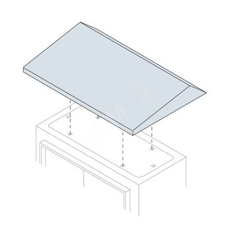 Крыша SRN 800x300 мм